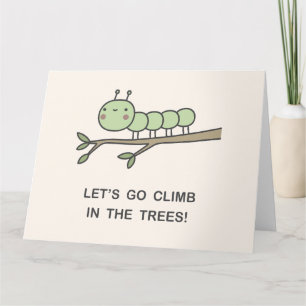Laten we gaan klimmen in de bomen! kaart