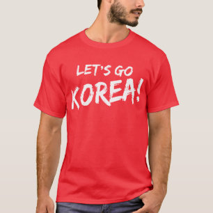 Laten we gaan Korea WC T-Shirt