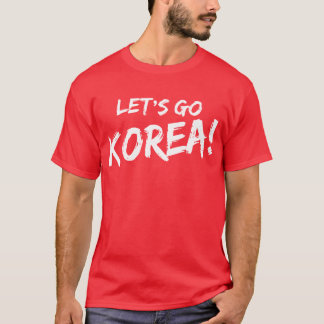 Laten we gaan Korea WC T-Shirt