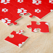 Laten we gaan! Loop Ierse Water Spaniel hond (leve Legpuzzel (Zijkant)