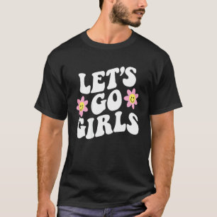 Laten we gaan Meiden Bachelorette Feest Western Co T-shirt