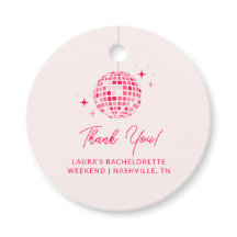 Laten we gaan Meiden Bruidsfeest Favor Tags