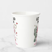 Laten we gaan, meiden Cowgirl vrijgezellenfeest we Papieren Bekers (Links)