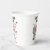 Laten we gaan, meiden Cowgirl vrijgezellenfeest we Papieren Bekers (Rechts)