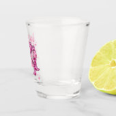 Laten we gaan Meiden Disco Cowgirl Hen Party  Shot Glas (Rechts)