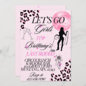 Laten we gaan, meiden kaart (Voorkant / Achterkant)