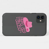 Laten we gaan Meiden, Meisjesreis, Retro Grafisch Case-Mate iPhone Case (Achterkant (horizontaal))