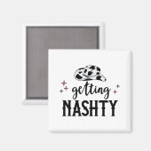 Laten we gaan, meiden, trouwen Nashty Bruid Krijge Magneet (Voorkant / Achterkant)