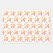 Laten we gaan, meisje Roller Skate verjaardagsfees Inpakpapier Vel (Voorkant)