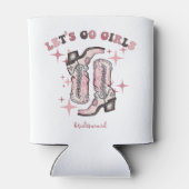 Laten we gaan meisjes Bachelorette Party Favor Blikjeskoeler (Achterkant)