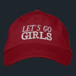 Laten we gaan meisjes Bachelorette Pet<br><div class="desc">Zadel op en houd je drinken koel met onze "Let's Go Girls" Cowgirl Pet Dit stijlvolle en handige pet is het perfecte accessoire voor je cowgirl-thema avonturen, het toevoegen van een vleugje flair en plezier aan je drinken. Ons pet is ontworpen met de gedurfde en krachtige boodschap "Let's Go Girls"...</div>