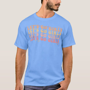 Laten we gaan Meisjes Bloemrijke Huwelijksfeest Br T-shirt