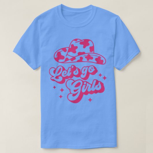 Laten we gaan Meisjes Bruid Nashville Bruid Feest  T-shirt (Design voorkant)