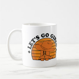 Laten we gaan Meisjes Cowgirl Laarzen Western Koff Koffiemok