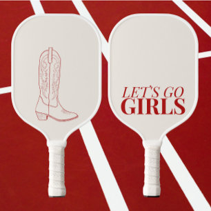 Laten we gaan meisjes cowgirls Pickleball Paddle