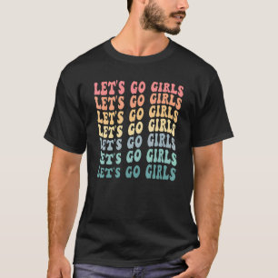 Laten we gaan Meisjes T-shirt Country Music Cowgir