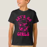 Laten we gaan Meisjes Team Bruid Cowgirl Hoed Disc