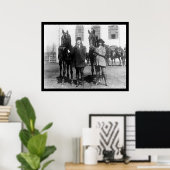 Laten we gaan paard Riding 1921 Poster (Thuiskantoor)