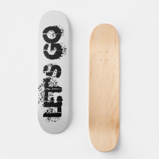 LATEN WE GAAN PERSOONLIJK SKATEBOARD (Voorkant)