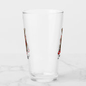 Laten we gaan! Platte Retriever Hond (lever) Glas (Links)