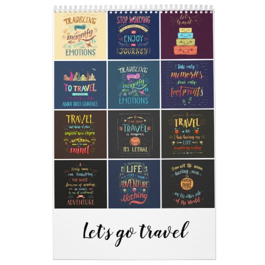 Laten we gaan reizen Kalender (Hoes)