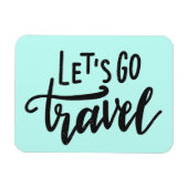 Laten we gaan reizen magneet (Horizontaal)