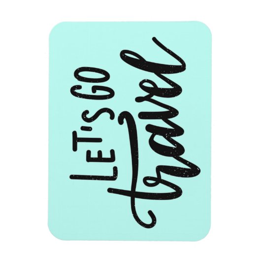 Laten we gaan reizen magneet (Verticaal)