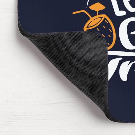 Laten we gaan reizen muismat (Hoek)