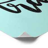 Laten we gaan reizen poster (Hoek)