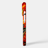 Laten we gaan! Rock- en muziekgeïnspireerde stripb Case-Mate iPhone Case (Achterkant / Links)