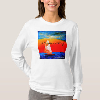 Laten we gaan Sailing T-Shirt - Jenny Simon Mercha