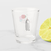 Laten we gaan. shot glas (Achterkant)