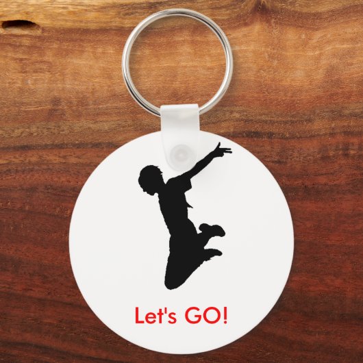Laten we gaan. sleutelhanger (Voorkant)