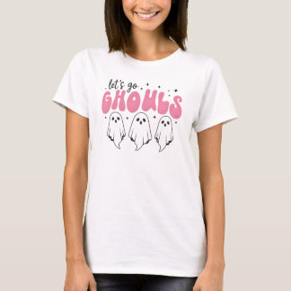 "Laten we gaan spoken" Mooie Halloween-spokenontwe T-shirt