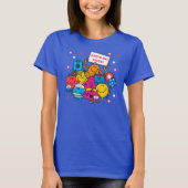 Laten we gaan stemmen! t-shirt (Voorkant)