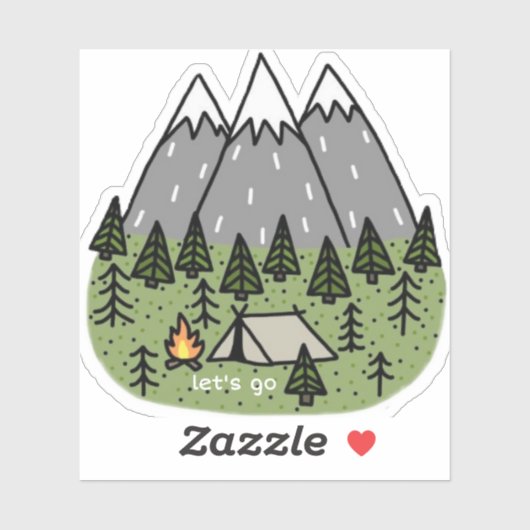 Laten we gaan stickers (Vel)