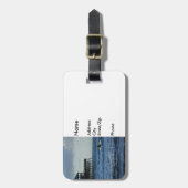 Laten we gaan surfen bagagelabel (Voorkant verticaal)