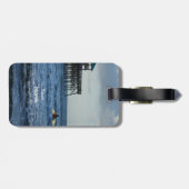 Laten we gaan surfen bagagelabel (Achterkant horizontaal)