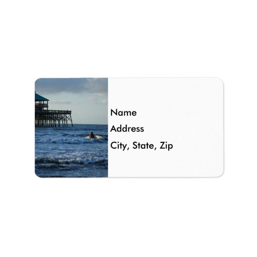 Laten we gaan surfen etiket (Voorkant)