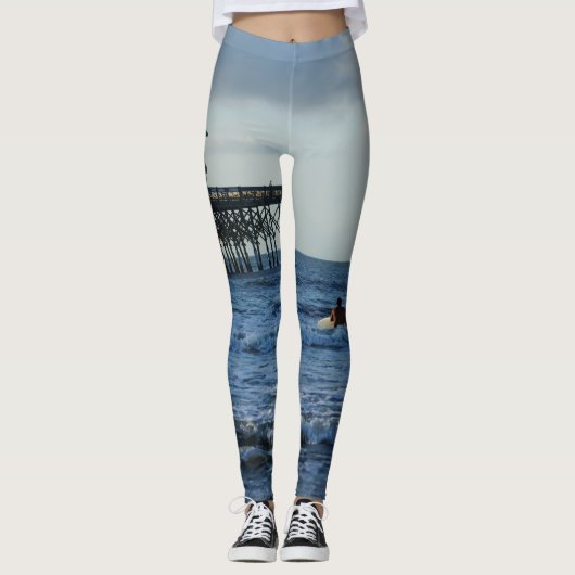 Laten we gaan surfen leggings (Voorkant)