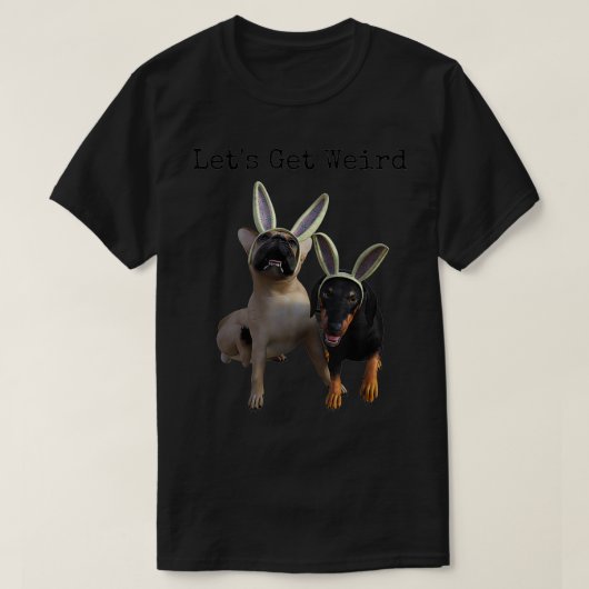 Laten we gaan. t-shirt (Design voorkant)