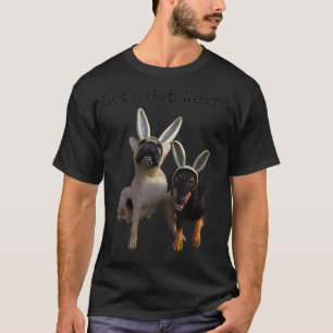 Laten we gaan. t-shirt
