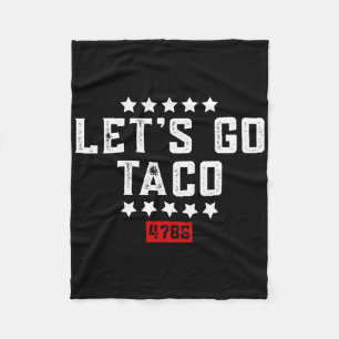 Laten we gaan Taco &#; Fleece Deken