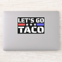 Laten we gaan Taco Funny Tacos