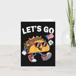 Laten we gaan Taco Grappig Trump altijd kippen uit Kaart