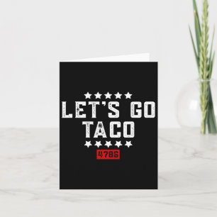 Laten we gaan Taco &#; Kaart