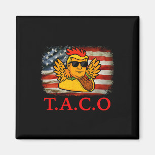 Laten we gaan Taco Shirt T.a.c.o Grappige Trendy K Magneet