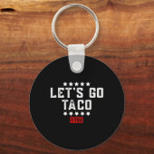 Laten we gaan Taco &# Sleutelhanger (Voorkant)