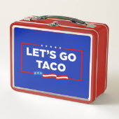 Laten we gaan Taco Trump altijd kippen uit grappig (Voorkant)