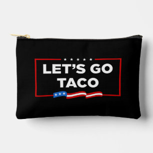 Laten we gaan Taco Trump altijd kippen uit grappig Etui